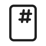 Document Top Right SVG Icon
